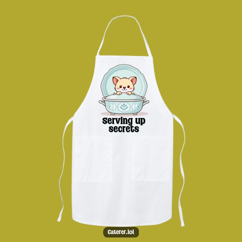 Funny Peekaboo Animal Apron: Playful Protection for Kitchen Capers