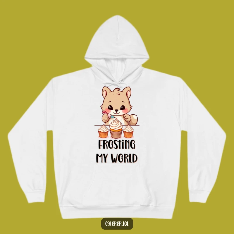 Cozy Funny Baking Animal Hoodie: Warmth Meets Meticulous Frosting Art