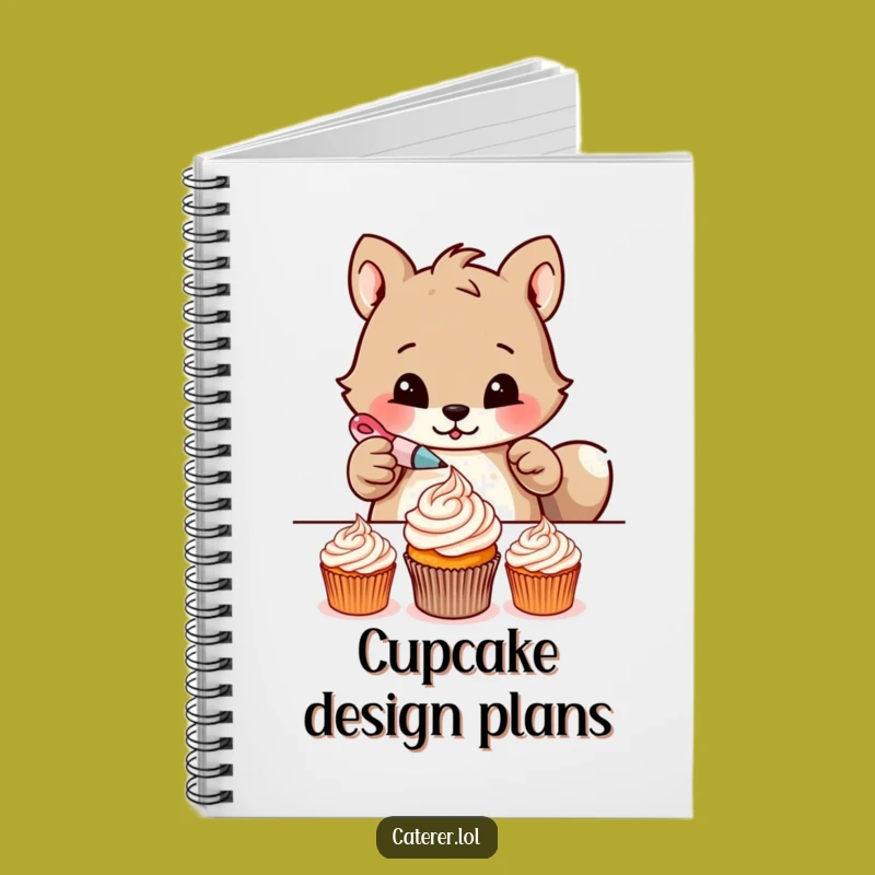 Funny Baker Animal Notebook: Jot Down Recipes with Meticulous Style