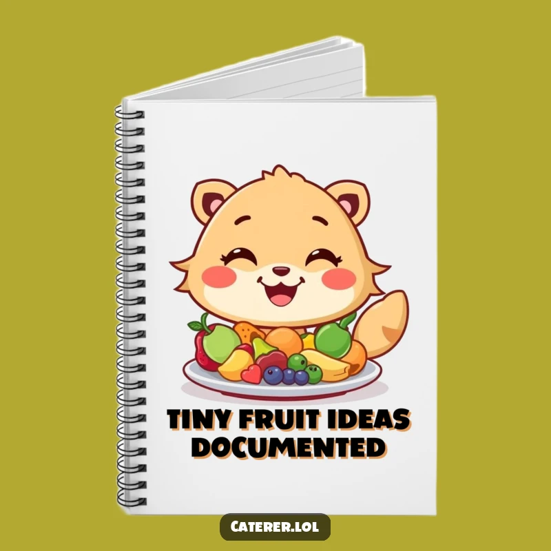 Funny Fruit Arranger Animal Notebook: Jot Down Ideas with Cheerful Flair